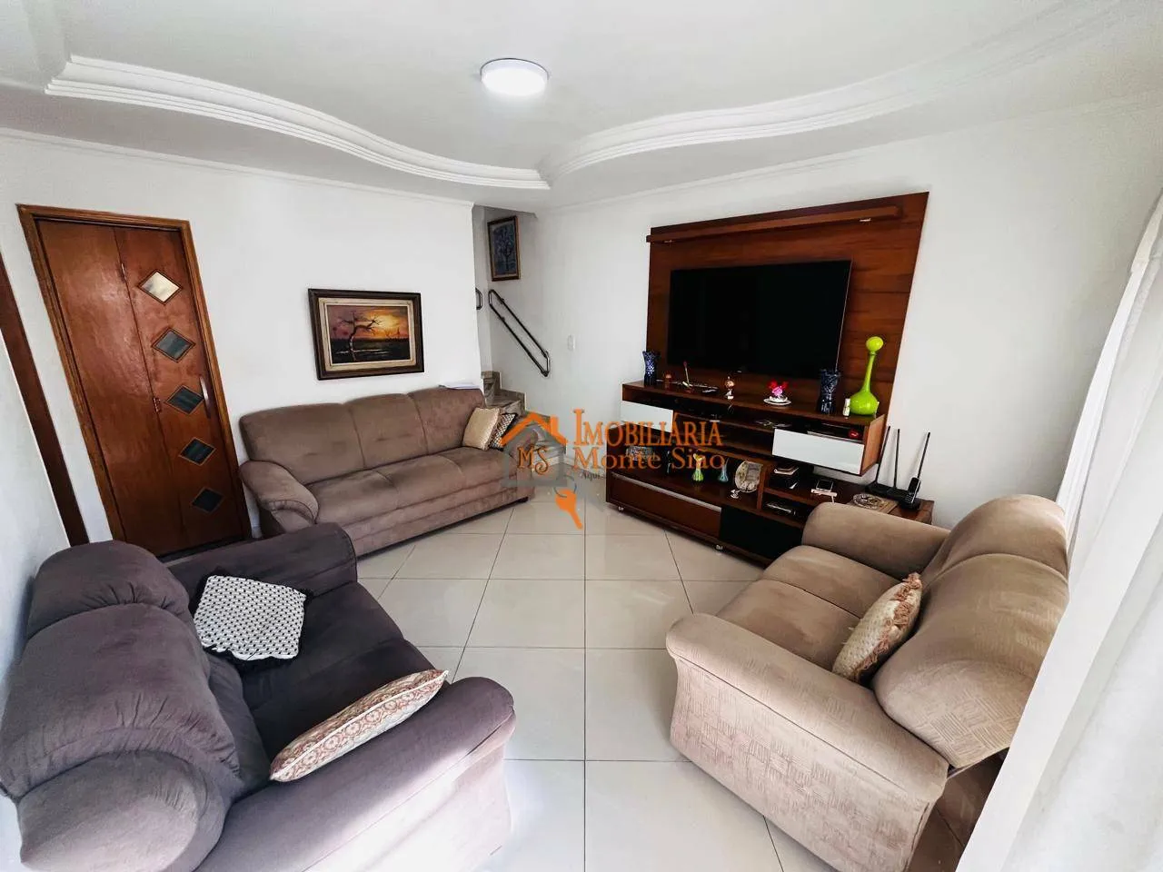 Imagem Sobrado com 3 dormitórios à venda, 128 m² por R$ 685.000,00 - Jardim Santa Mena - Guarulhos/SP