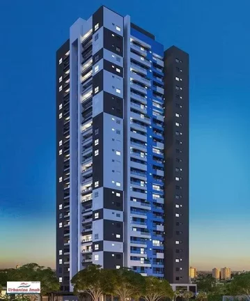 Imagem Edifício MUV-IN, Apartamento à Venda com 3 Quartos e 2 Vagas, 87m2 no Carandá Bosque em Campo Grande