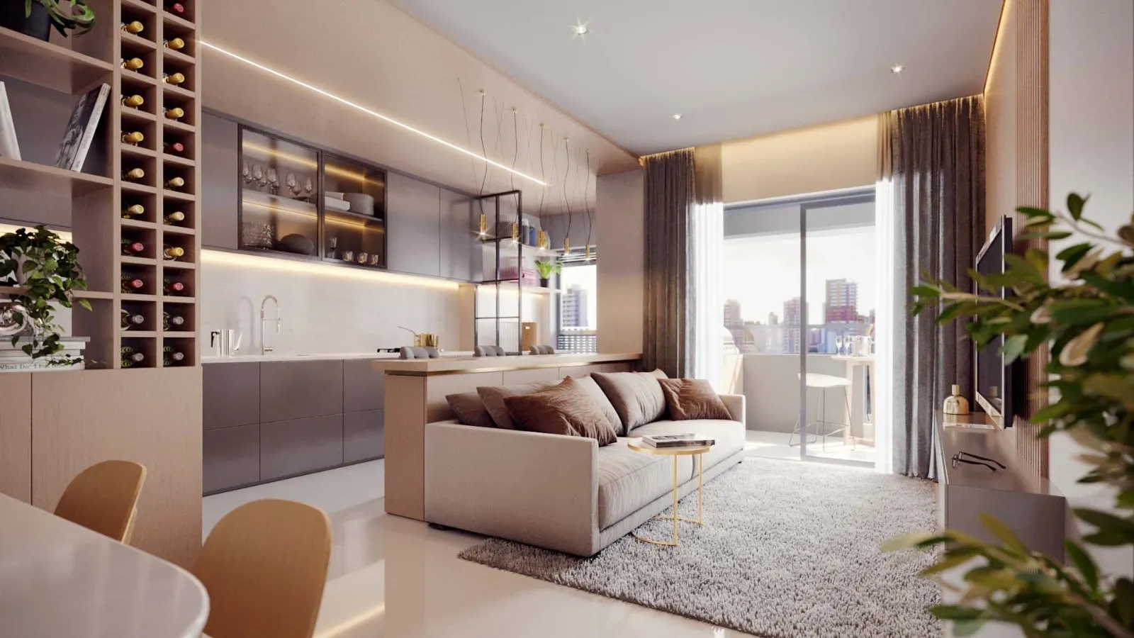 Imagem Apartamento de luxo à venda no Jardim Portal da Colina em Sorocaba-SP: 3 quartos, 3 suítes, 2 salas, 3 banheiros, 3 vagas de garagem, 192m²!