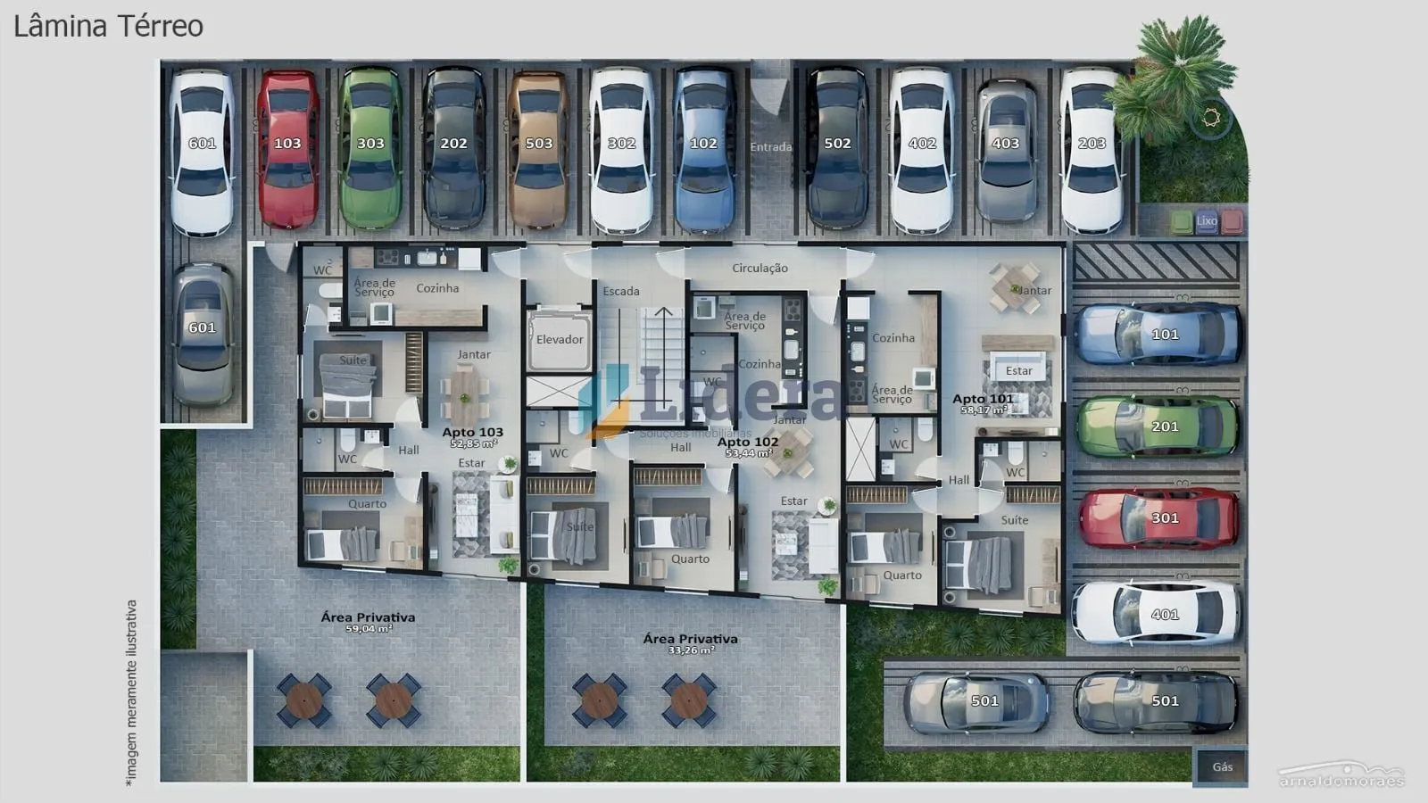 Imagem Apto - 2 Quartos - 1 Suítes - 58,17m² - Bancários, João Pessoa/PB