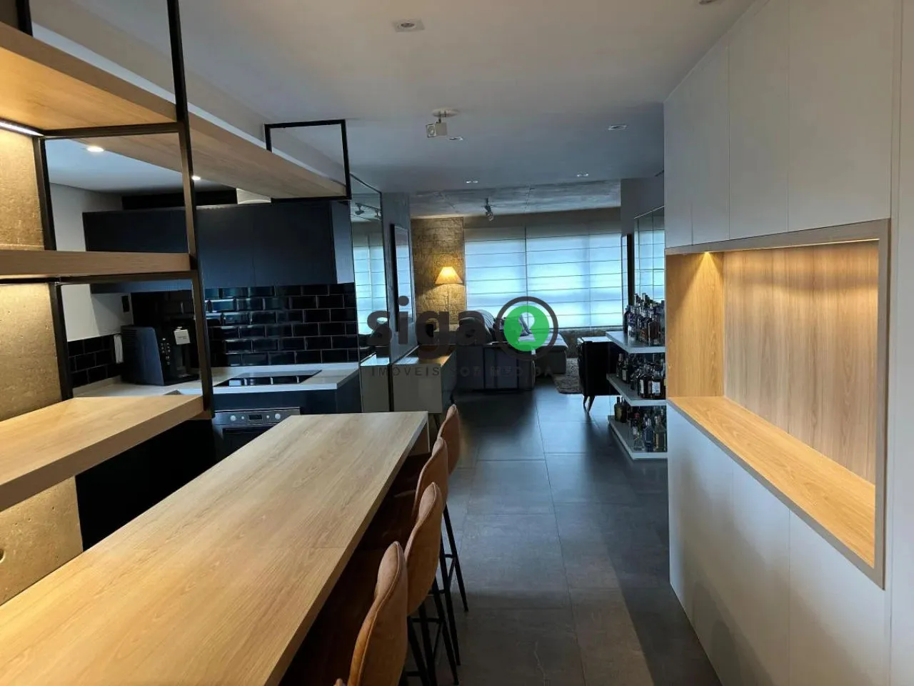 Imagem Apartamento no Brooklincom, 90 metros, 1 Dormitório, 2 Vagas