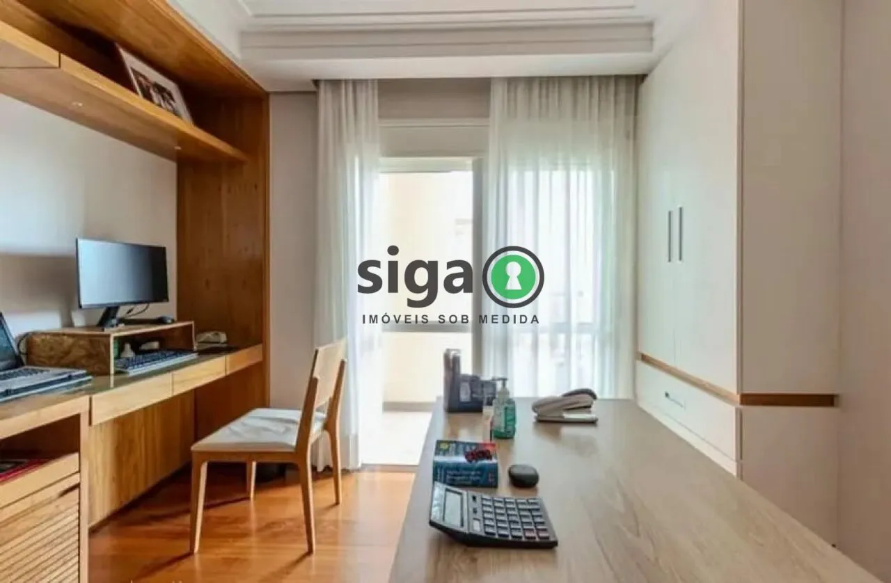 Imagem Apartamento Alto Padrão à Venda no Brooklin - 200m² - 4 Dormitórios - 3 Suítes - 4 Vagas