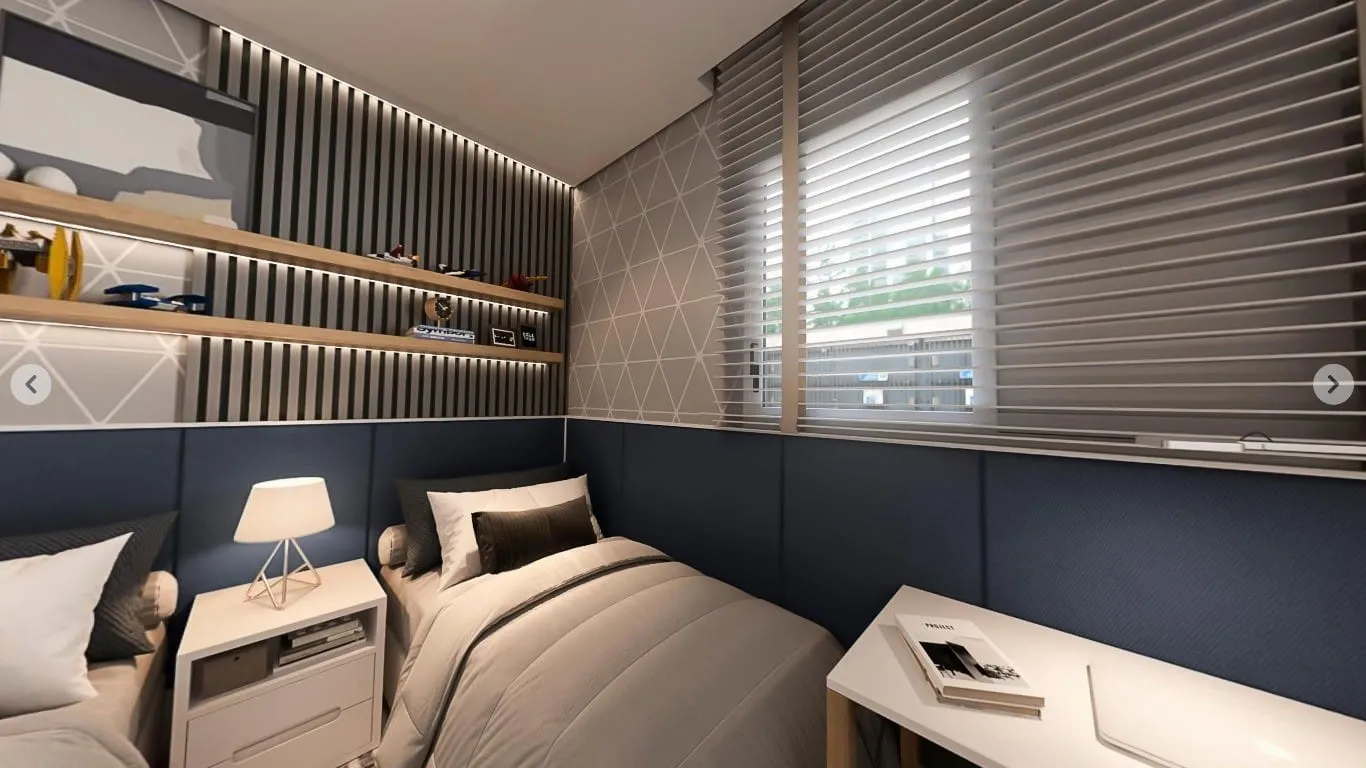 Imagem Apartamento Sofisticado com Vista para a Serra da Mantiqueira - 112m²