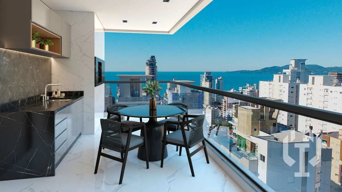 Imagem Apartamento com 3 suítes e 2 vagas de garagem em Meia Praia