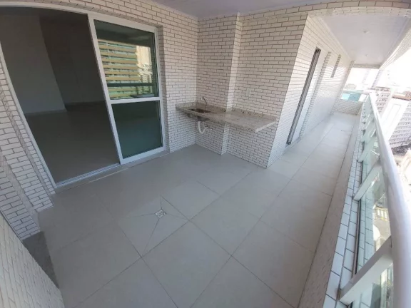 Imagem Apartamento com 3 dormitórios à venda, 121 m² por R$ 970.000 - Boqueiro - Praia Grande/SP
