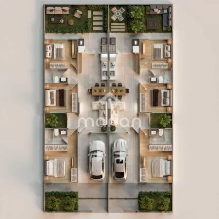 Imagem Casa Geminada com 3 quartos, Itacolomi - Balneário Piçarras