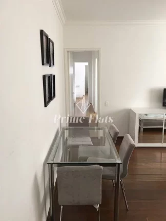 Imagem Flat para locação no Condomínio do Edifício Flat Service Augusta com 80m², 1 dormitório e 1 vaga de garagem