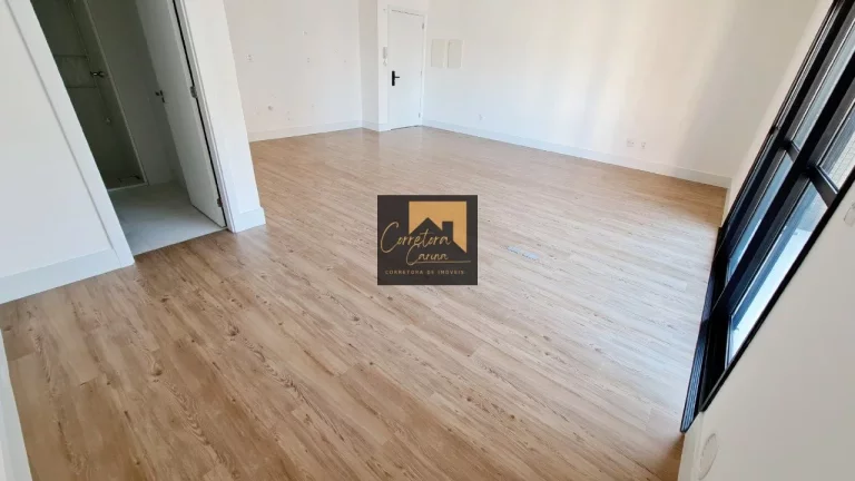 Imagem Studio no 7º andar com 48,90m² privativos, porta com abertura digital! Amplo espaço para sala de ...