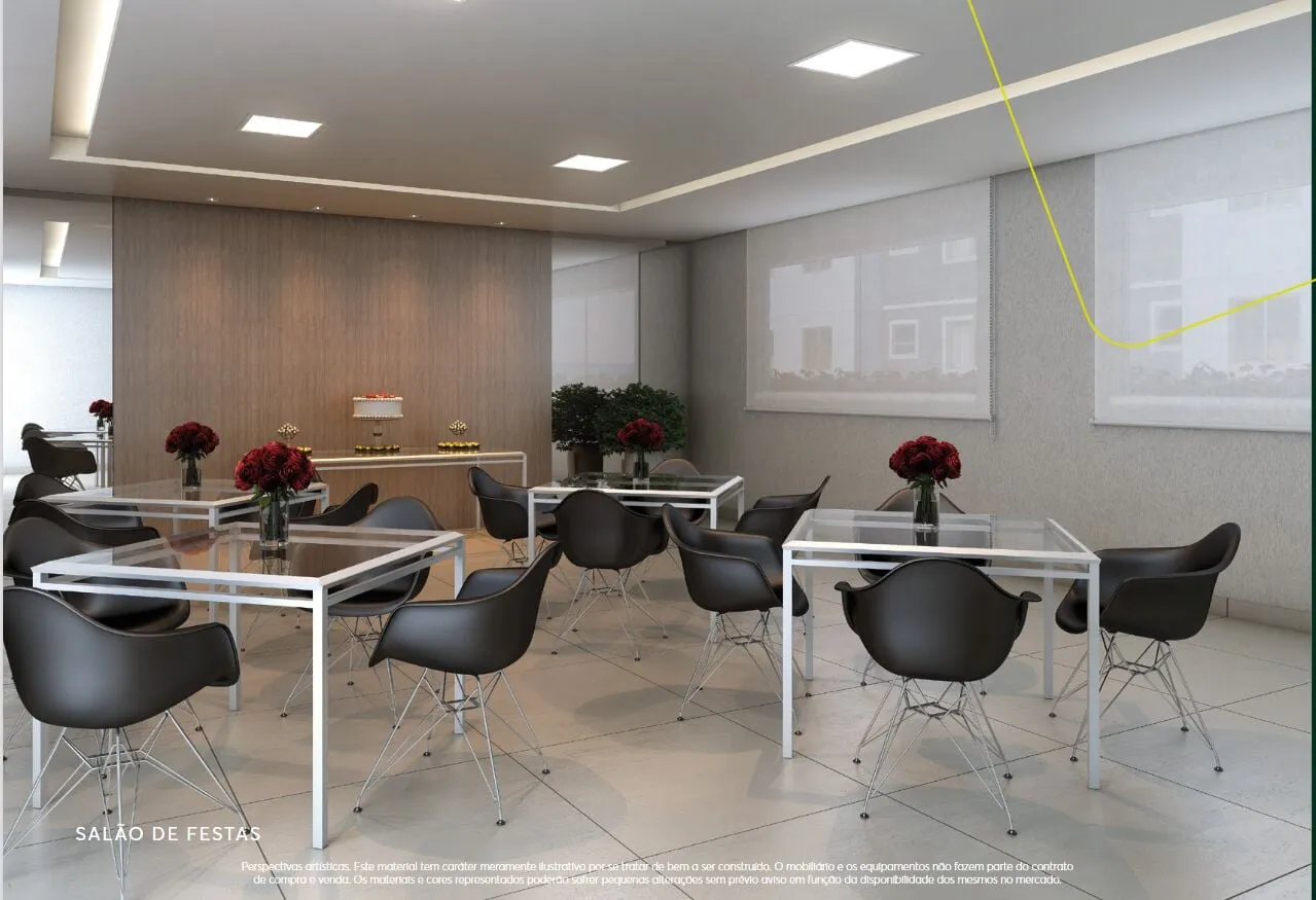 Imagem Apto Padrão - 46.32 m²- 2 quartos - 1 suite - em Ponta de Campina, Cabedelo/PB