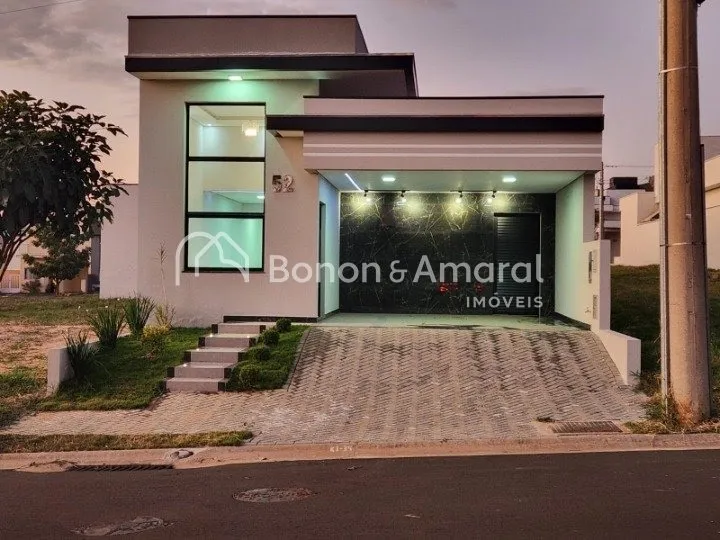 Foto do imóvel Casa nova à venda com 3 quartos no Condomínio Reserva Monterrey, Monte Mor em Estrada Municipal Mor 377, 316 - Aterrado, Monte Mor - SP