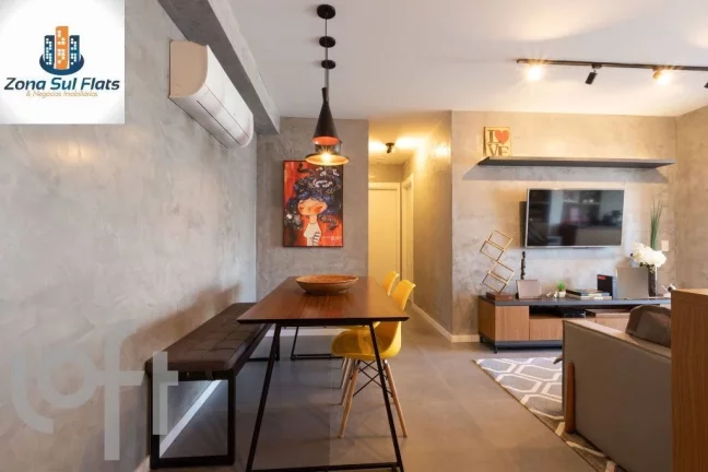 Foto do imóvel Apartamento Mobiliado à Venda No Alto da Boa Vista Com 2 Suítes e 2 vagas - Varanda Gourmet em RUA BELA VISTA