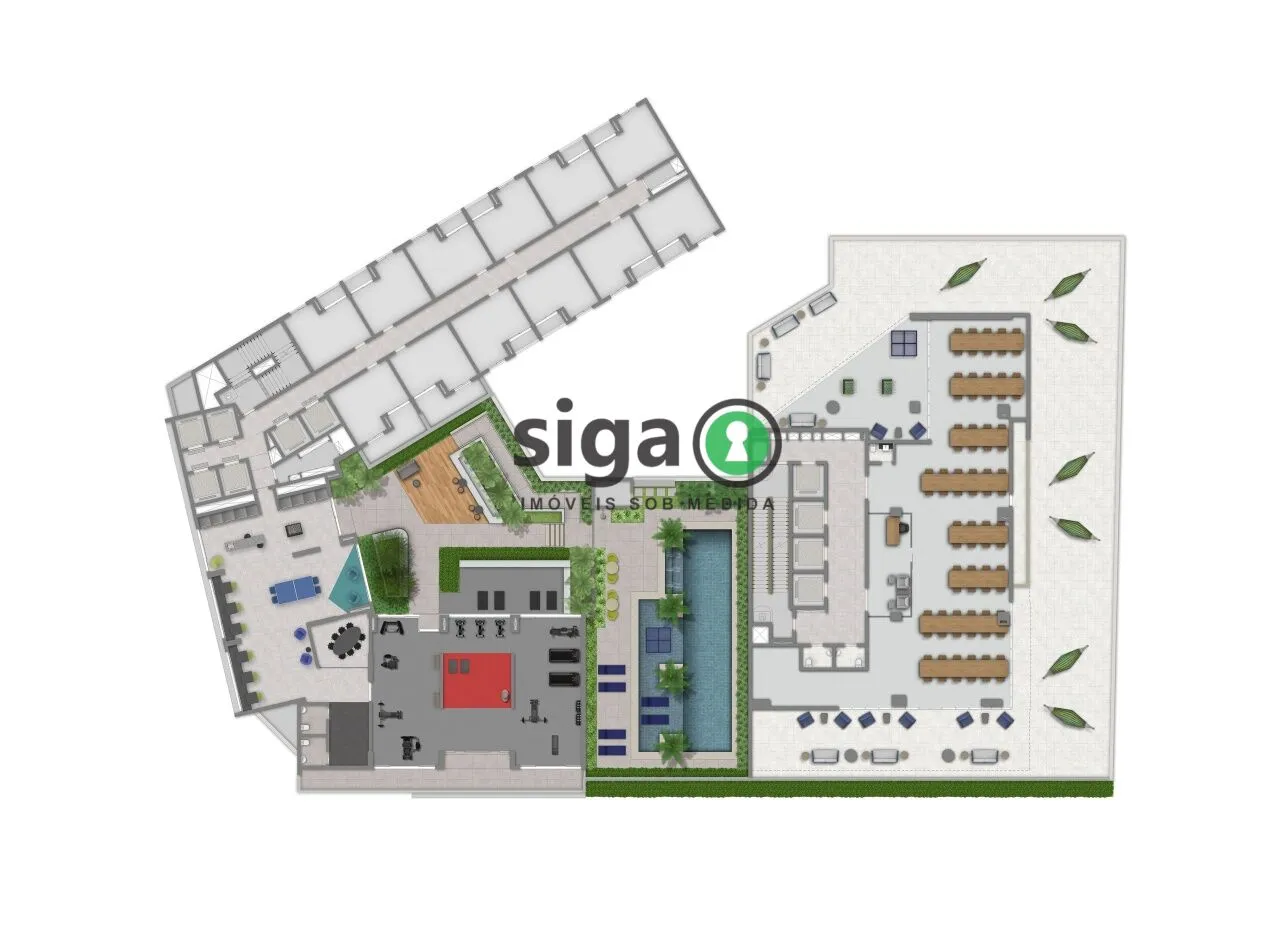 Imagem Studio à venda na Vila Nova Conceição de 24m² com 1 suíte (sem vaga) em São Paulo SP