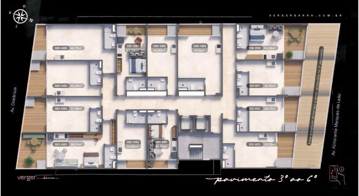 Imagem Apartment em Salvador - Bahia, Ondina