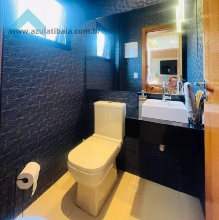 Imagem Sobrado com 3 suítes e piscina  Atibaia/SP