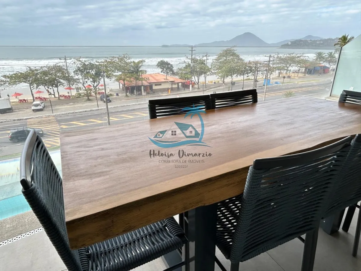 Imagem Maravilhoso apartamento frente mar com piscina privativa na varanda, na Praia Grande, em Ubatuba