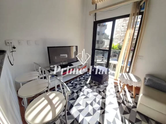 Imagem Flat disponível para venda no Place Vendome Flat Service em Moema, com 52m², 1 dormitório e 1 vaga