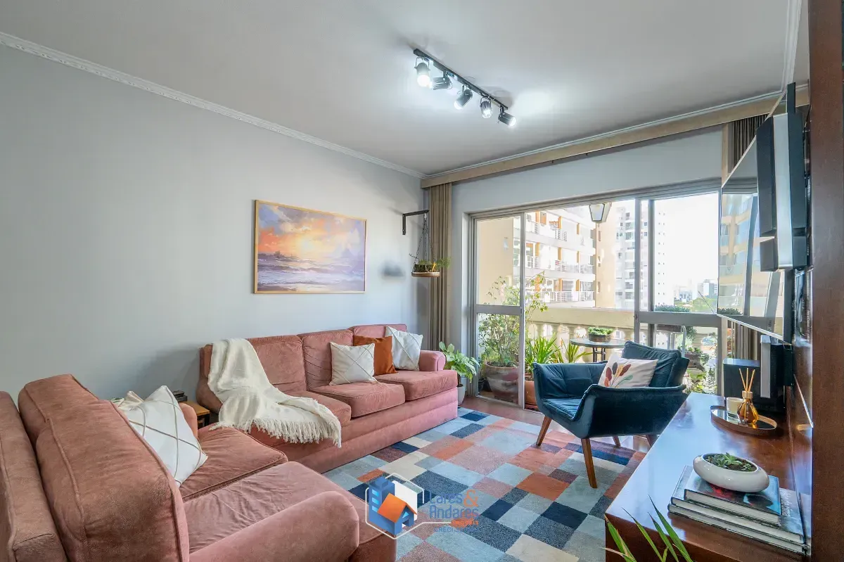 Foto do imóvel Apartamento para venda em Campo Belo com 3 quartos, sendo 1 suíte, 98m² em Rua Nhu-Guaçu