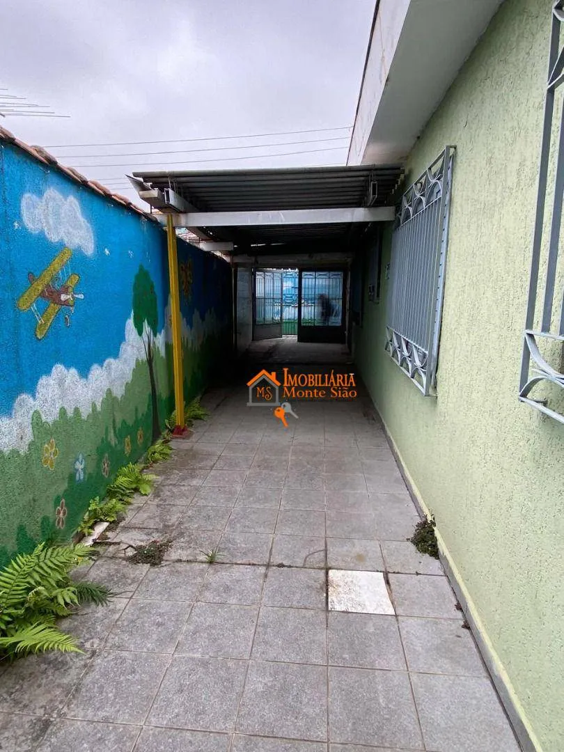 Imagem Casa térrea com 245m² de terreno, com 6 salas, oportunidade para investidor no Jardim Vila Galvão - Guarulhos/SP