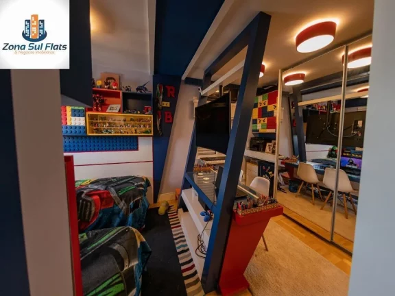 Imagem Cobertura Duplex Impecável à Venda Em Moema Com 4 Suítes e 3 Vagas