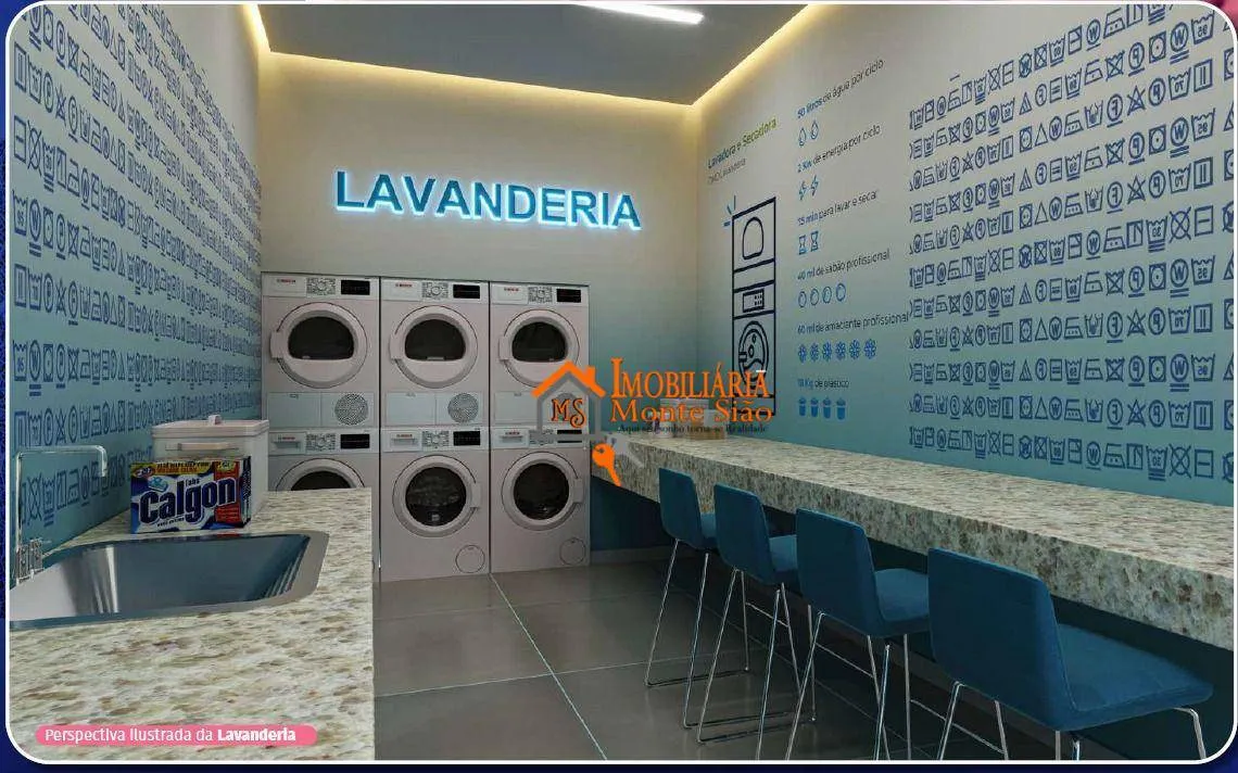 Imagem Apartamento com 2 dormitórios à venda, 37 m² por R$ 301.474,91 - Bonsucesso - Guarulhos/SP