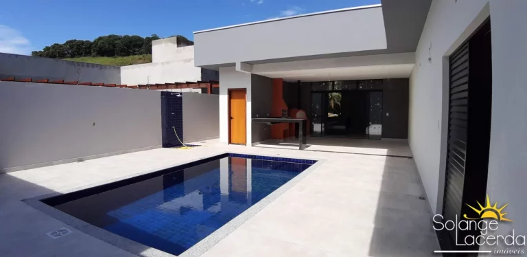 Imagem Linda Casa Térrea - 4 Suítes - Piscina - Lazer Completo no Condomínio