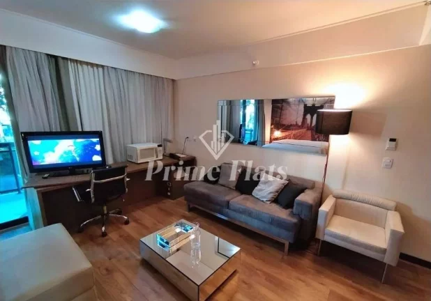 Imagem Flat disponível para venda no Meliá Ibirapuera, com 35m², 1 dormitório e 1 vaga