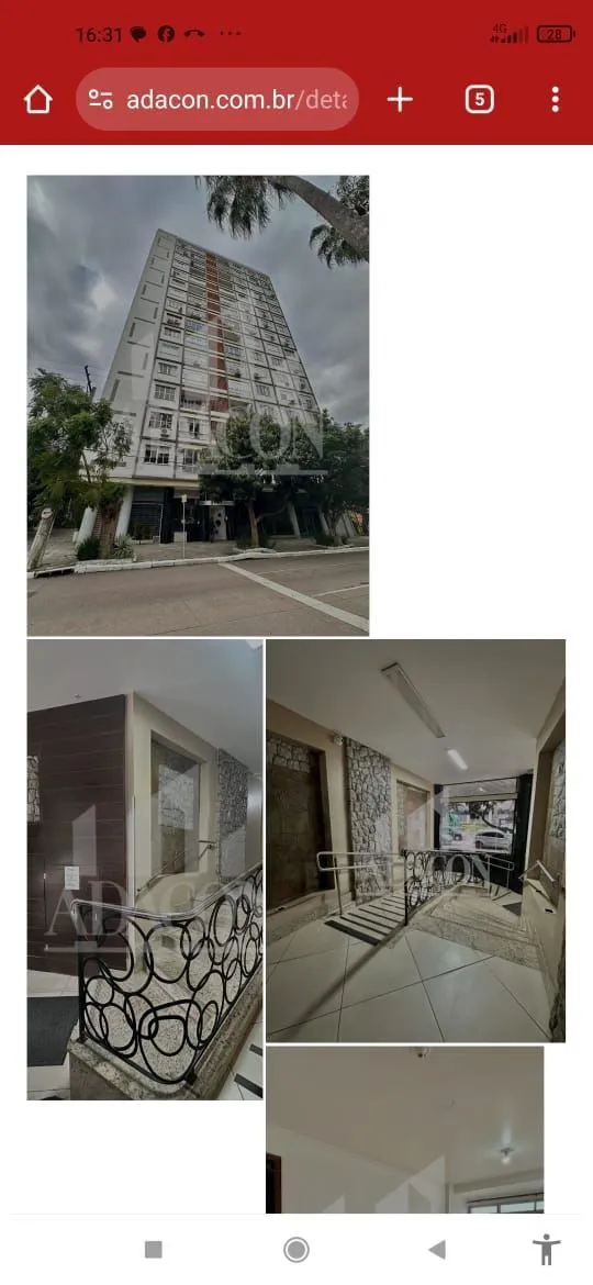 Imagem Apartamento 1504 - Av. João Pessoa, 1784 - 15º andar