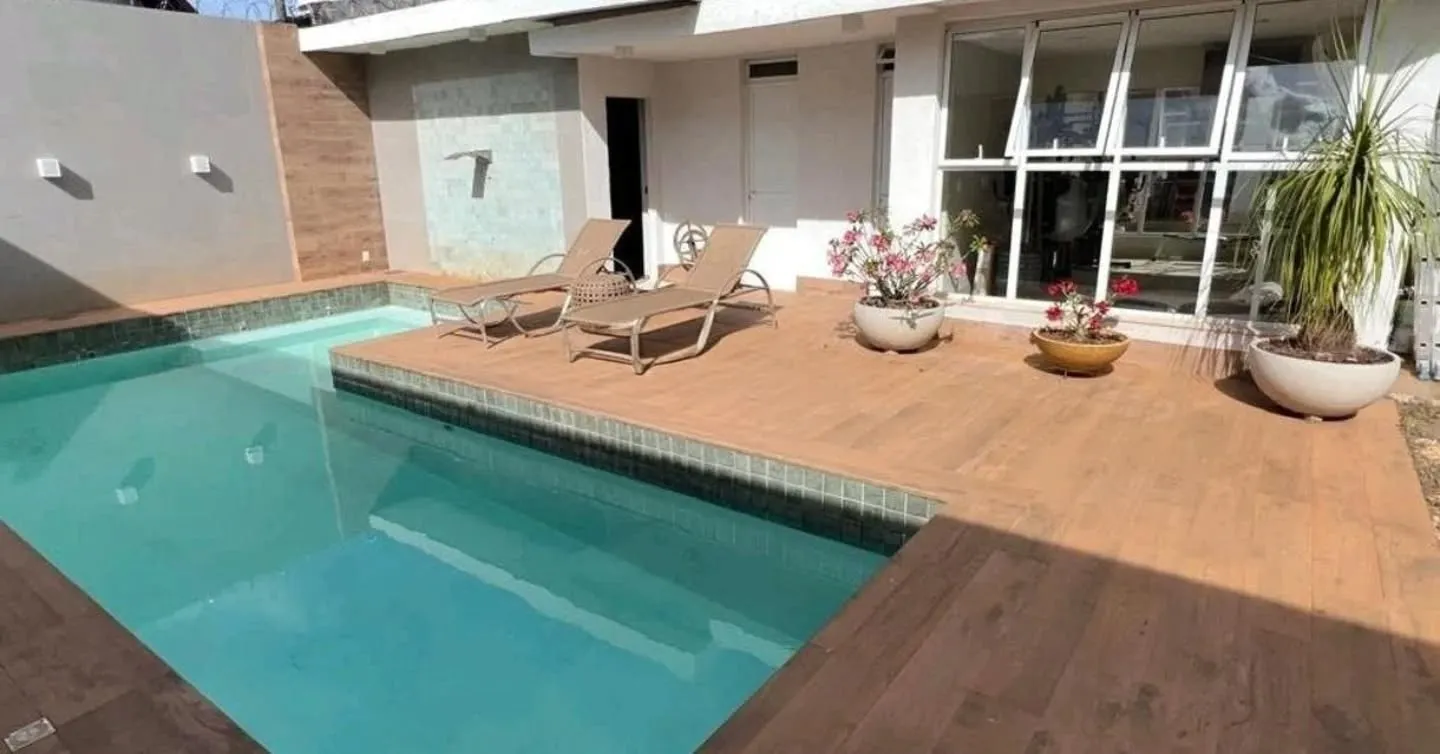 Imagem Magnifica Casa De 4/4 Sendo 3 Suites No Parque Acalanto