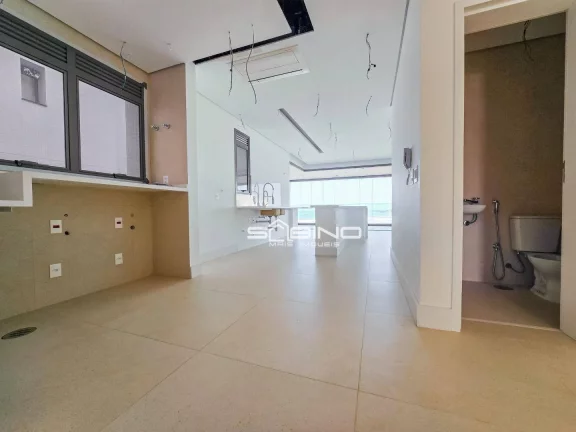 Imagem Apartamento pé na Areia frontal à Venda, com 4 suítes 208m² - 3 vagas, Riviera de São Lourenço Bertioga SP