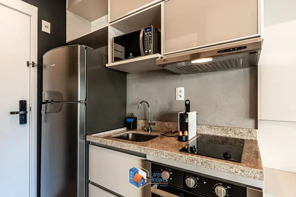 Imagem Studio para venda em Indianópolis com 1 quarto, 25m²