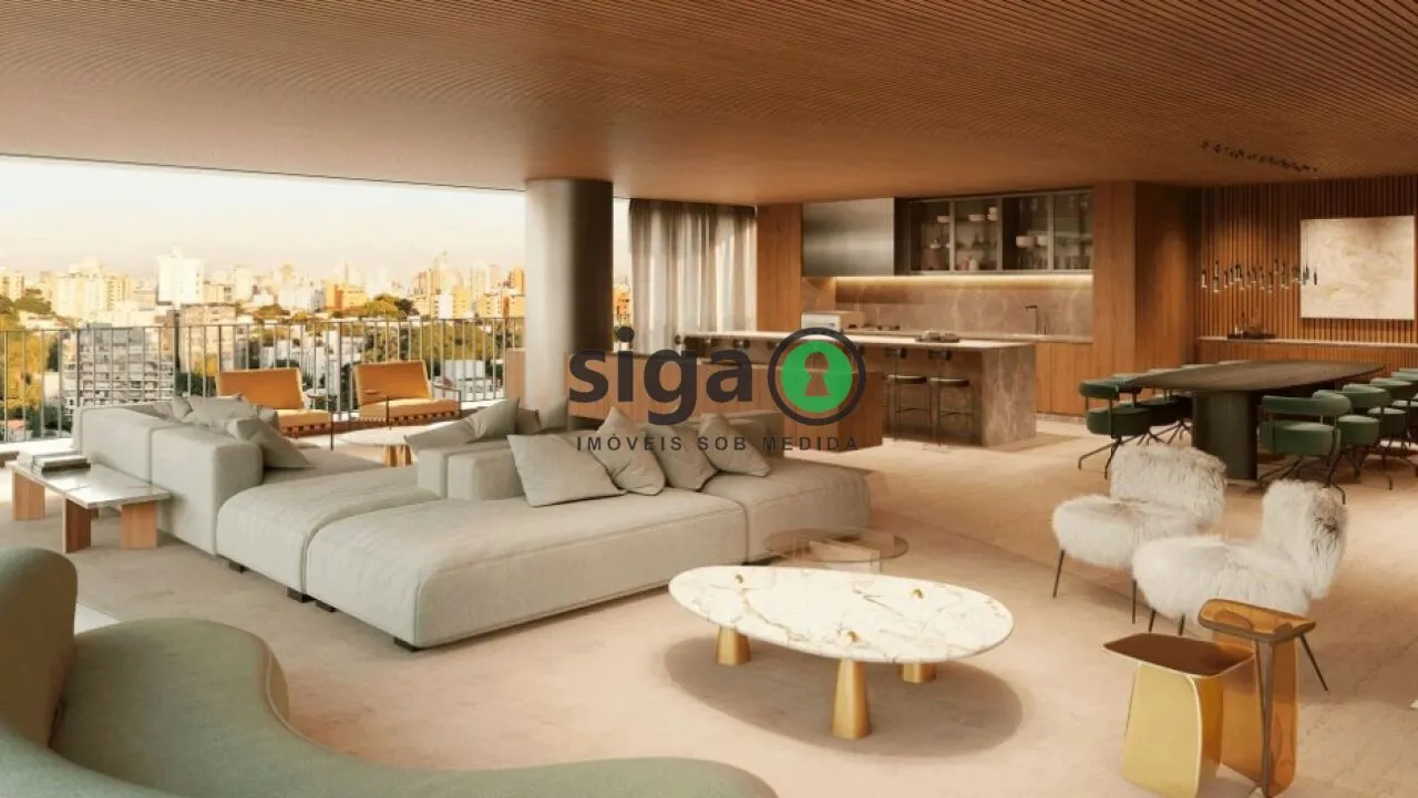 Foto do imóvel Apartamento à venda no Alto de Pinheiros com 4 suítes e 4 vagas em São Paulo