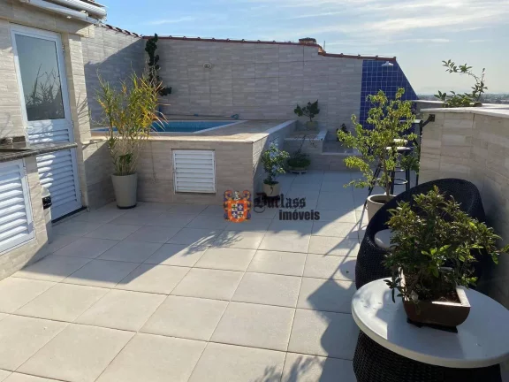 Foto do imóvel Apartamento Duplex com 3 dormitórios à venda, 154 m² por R$ 750.000,00 - Balneário Três Marias - Peruíbe/SP