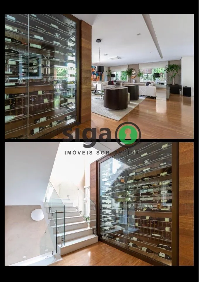 Imagem Casa em Condomínio de alto padrão no Brooklin Paulista com 4 suites Semi mobiliado