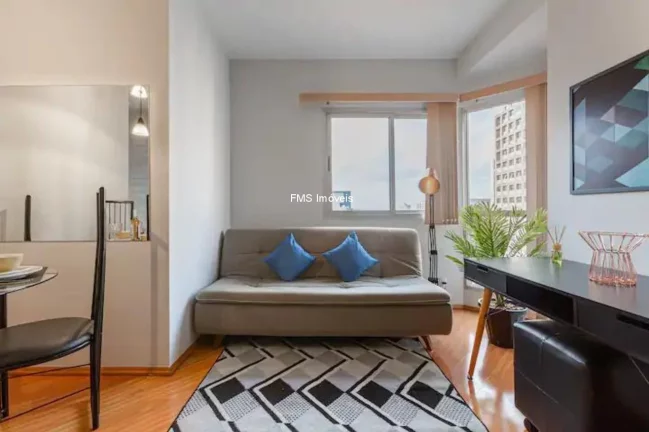 Imagem Apartamento à venda na bela vista, São Paulo-SP: 1 quarto, 1 banheiro, 1 vaga de garagem, 42m² de área!