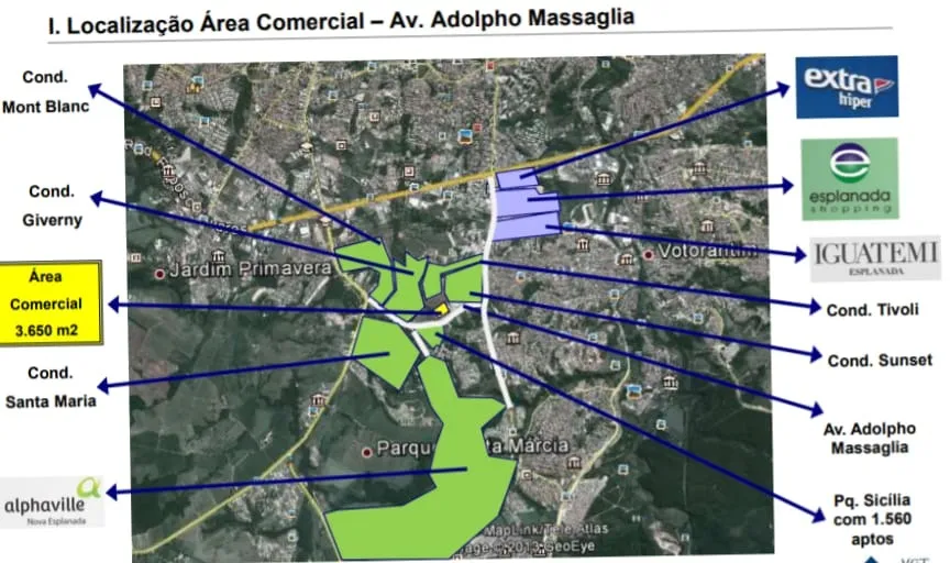 Imagem Excelente Área Comercial com 3.650 m² próximo ao Shopping Iguatemi.