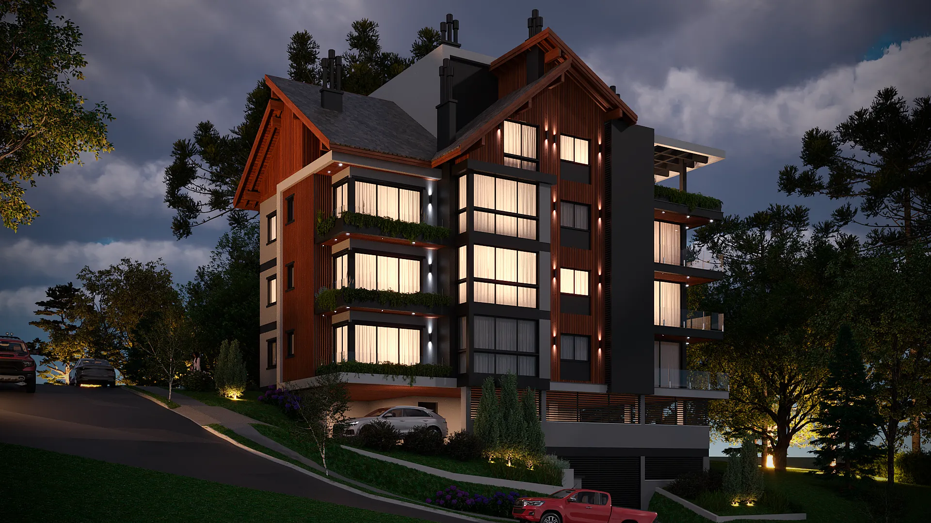 Imagem Apartamento à venda em Gramado, Carniel, com 2 quartos, 83.66m2