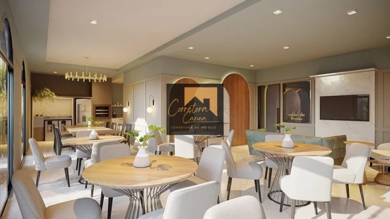 Imagem Apartamento no 10º andar com 78,11m² privativos, 2 quartos sendo 1 suíte! Sala de estar e jantar ...