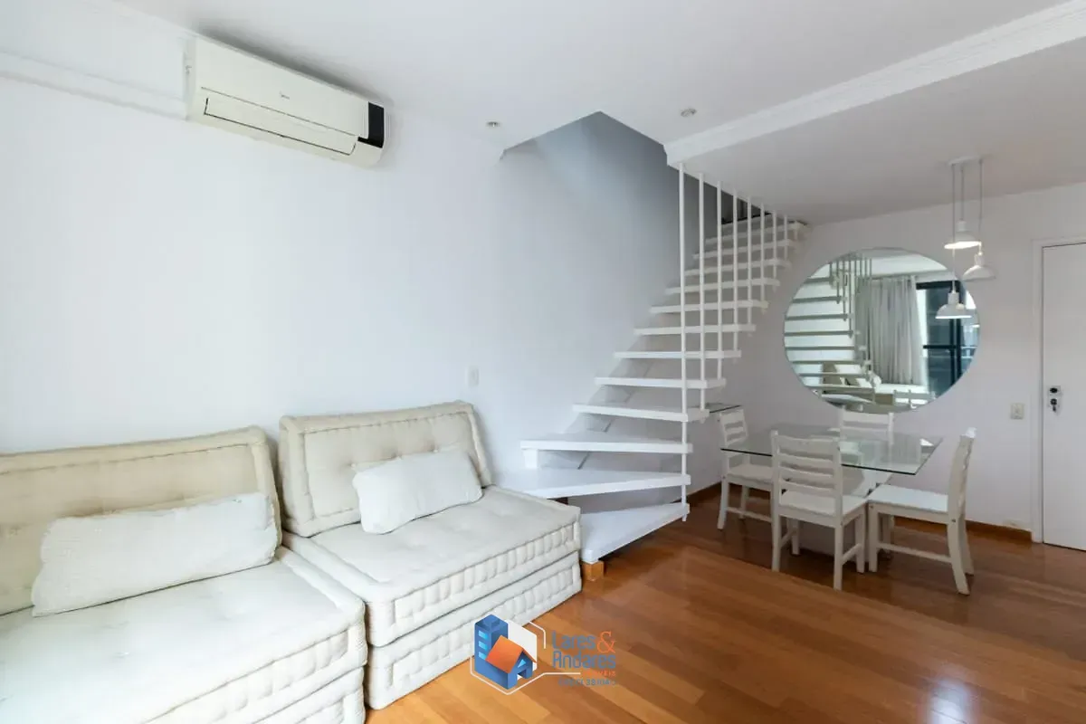 Imagem Duplex para venda em Itaim Bibi com 1 quarto, sendo 1 suíte, 70m²