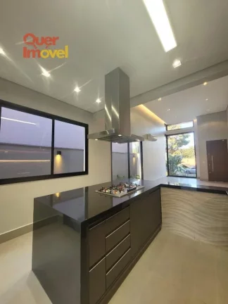 Imagem Casa em condomínio de luxo no Quinta da Primavera, Ribeirão Preto-SP 3 quartos, 3 suítes, 2 salas, 4 banheiros, 4 vagas 155 m² Visite agora! Quer Imóvel Negócios Imobiliários.
