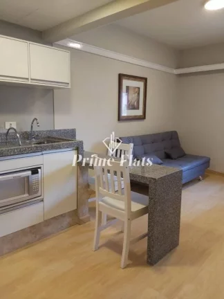 Foto do imóvel Flat disponível para venda no Le Premier, com 28m², 1 dormitório e 1 vaga de garagem em Rua Guarará
