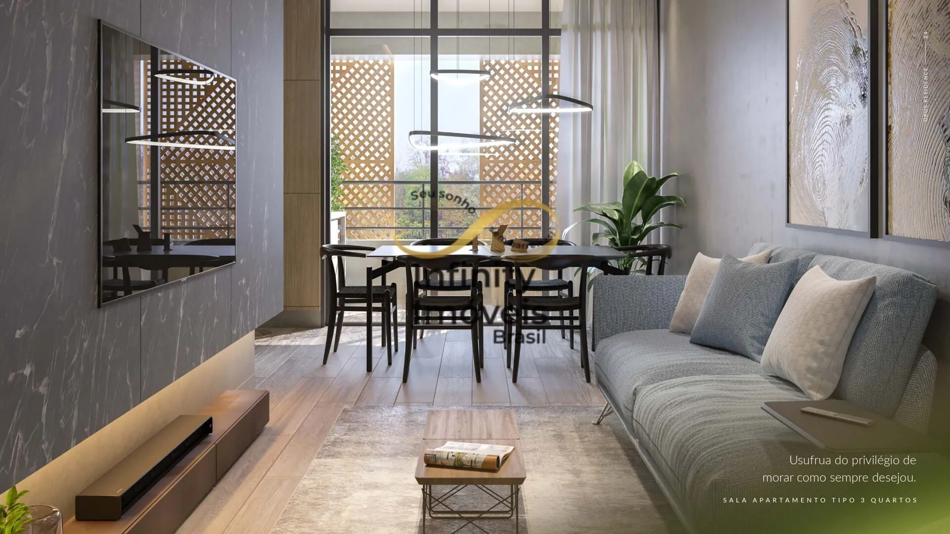 Imagem OPUS RESIDENCE SION - Apartamento à venda no bairro Sion - Belo Horizonte/MG