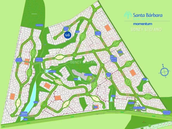 Imagem Terreno a venda no Santa Bárbara Resort Residence
