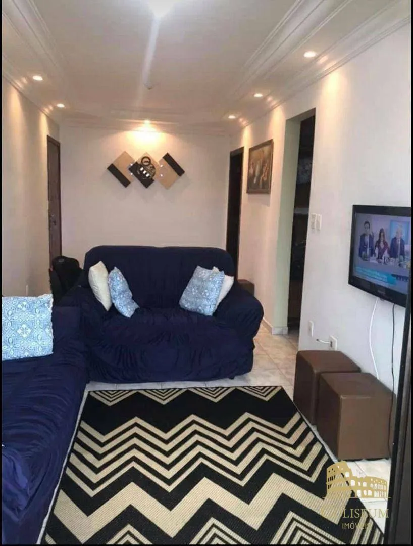 Imagem Apartamento com 1 quarto à venda, 59 m² por R$ 329.000 - Maracana - Praia Grande/SP
