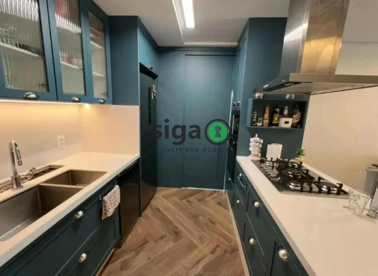 Imagem Apartamento com 122m², 3 suites, 3 vagas, para Venda, SEMI MOBILIADO