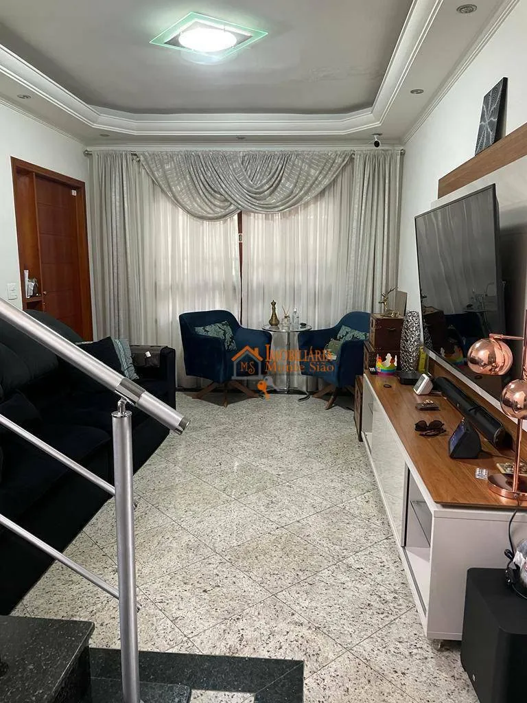 Imagem Sobrado com 4 dormitórios à venda, 220 m² por R$ 1.331.000,00 - Vila Galvão - Guarulhos/SP