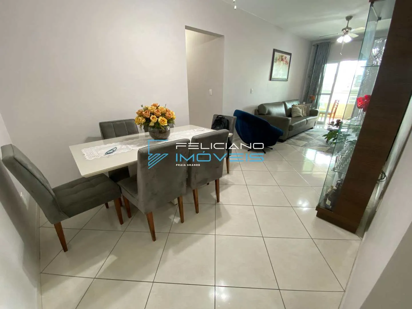 Imagem Apartamento com 2 quartos, Guilhermina, Praia Grande - R$ 670 mil, Cod: 5791