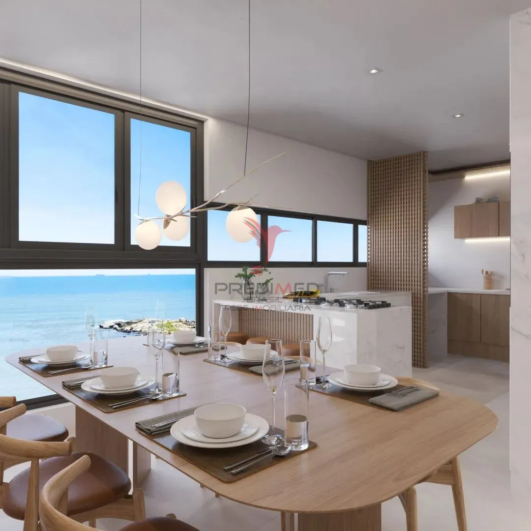 Imagem Apartamento a Poucos Metros do Mar com Sacada e Churrasqueira - Gravatá, Navegantes