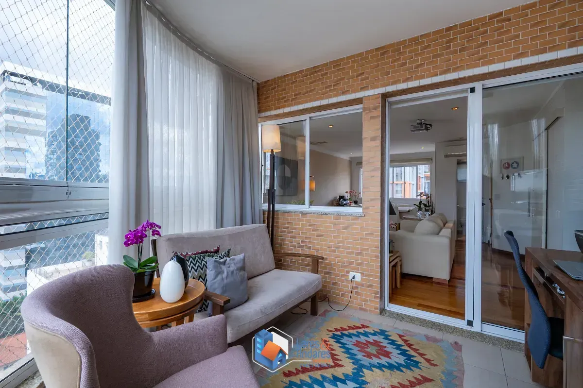 Imagem Apartamento para venda em Itaim Bibi com 3 quartos, sendo 1 suíte, 132m²