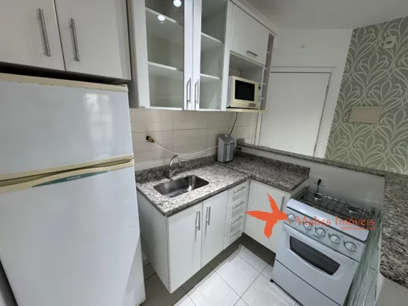 Imagem Apartamento à venda ou aluguel em Pinheiros, São Paulo-SP: 1 quarto, 1 sala, 1 banheiro, 1 vaga de garagem, 30m².