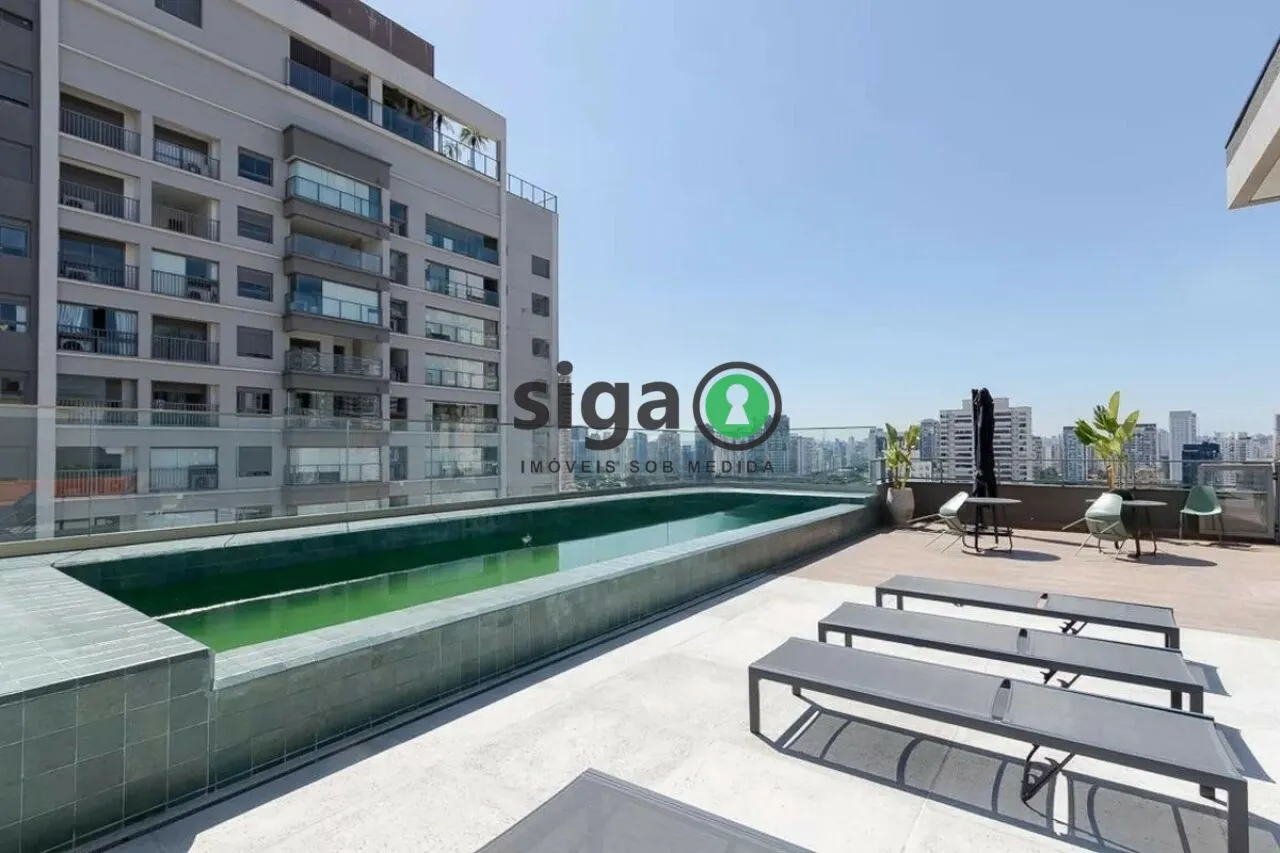 Imagem Apartamento mobiliado á venda no Brooklin, São Paulo.